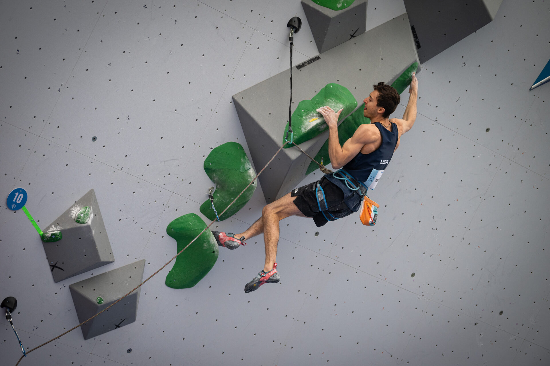 Three USA Climbers Advance to Finals With Olympic Spot on the Line